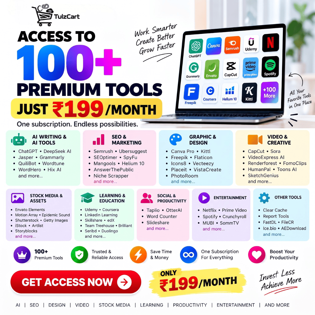TulzCart – 100+ Premium Tools Membership - Image 2